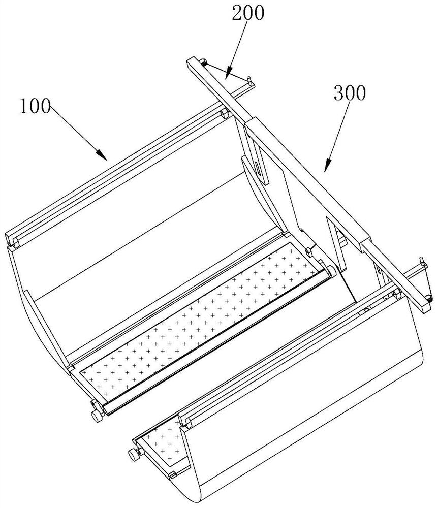 Multifunctional clamping system for forklift