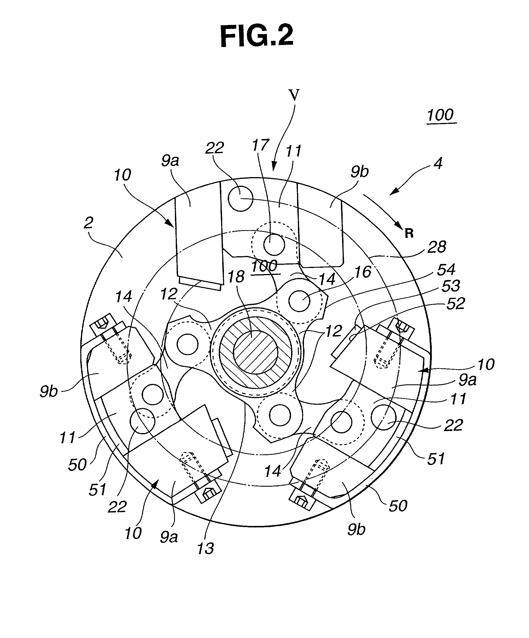 Valve timing control device fo internal combustion engine