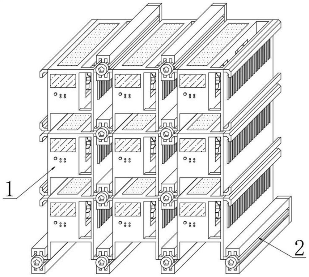 Power supply module unit of modular direct-current power supply system