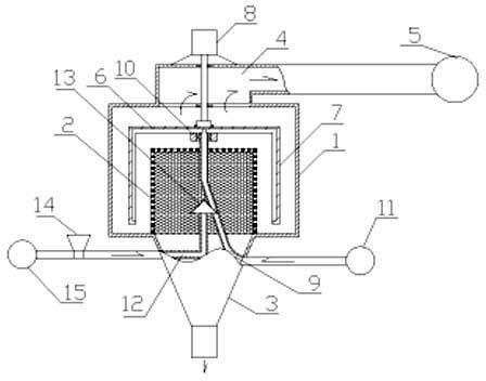 Room-temperature preparation method of ultramicro powder pomegranate rind pulvis and special two-way airflow screening machine thereof