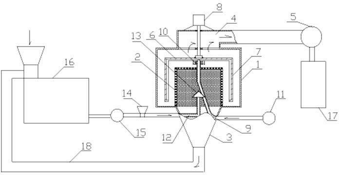 Room-temperature preparation method of ultramicro powder pomegranate rind pulvis and special two-way airflow screening machine thereof