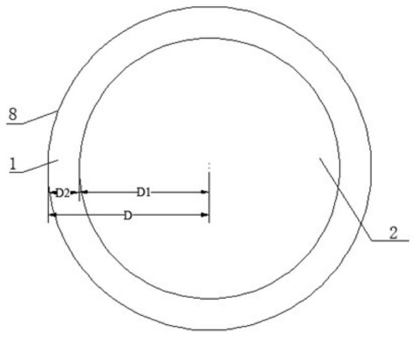 A construction method for artificial dual-domain islands with increased freshwater storage