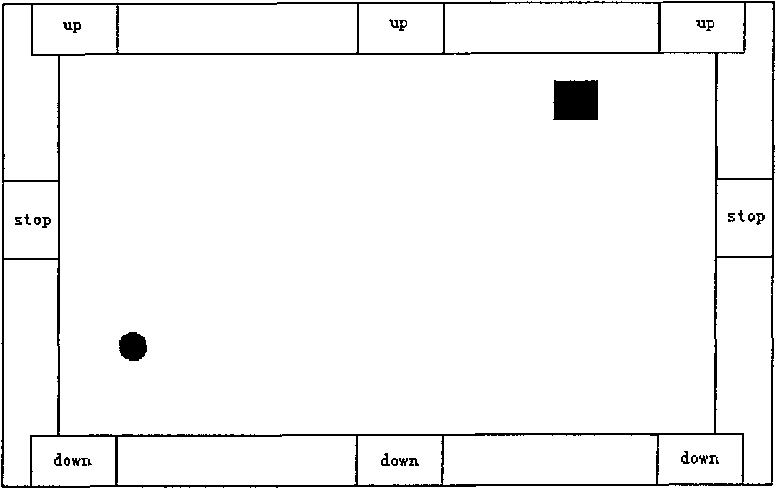 Two-dimensional cursor control method and device for brain-computer interface