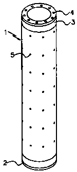 Construction method of prestressed pipe pile in sand layer or pebble layer