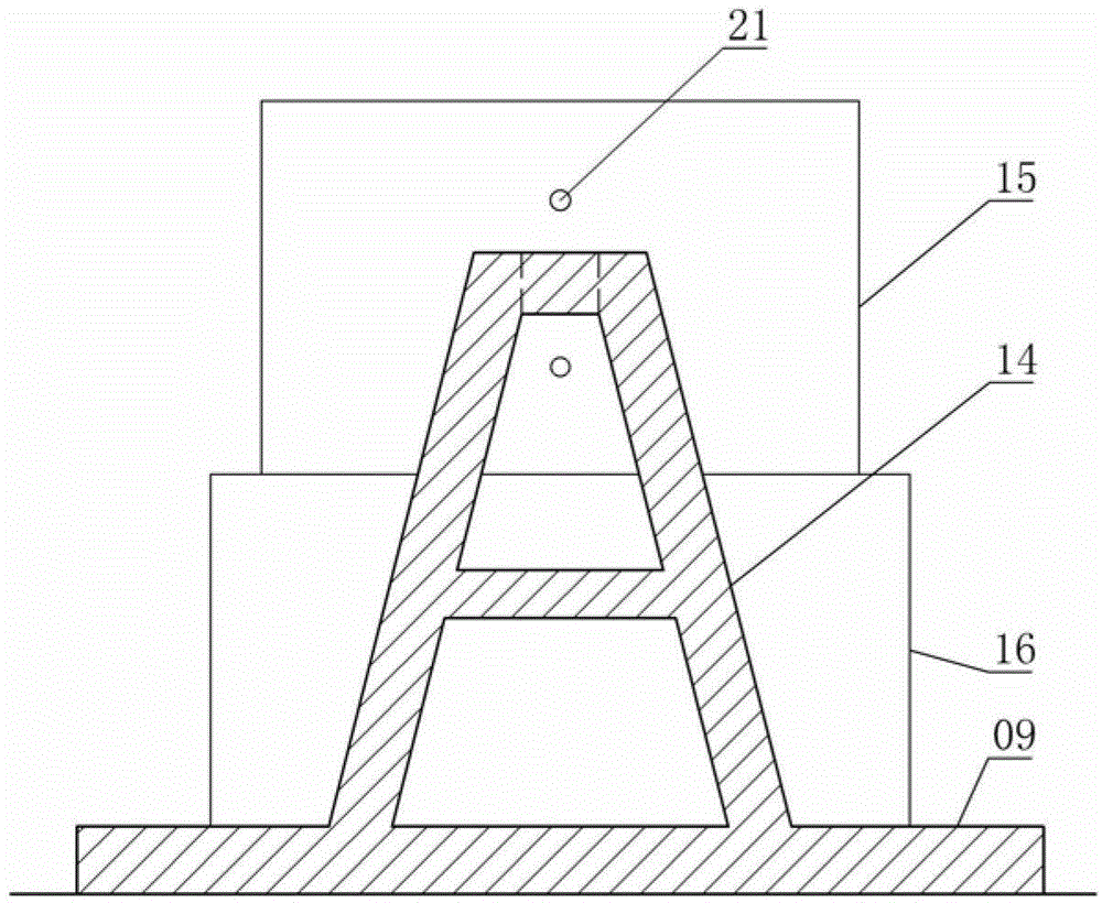 Laser reflective coaxial measuring instrument