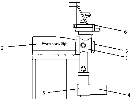 Ultrahigh vacuum infrared spectrum in-situ analysis system