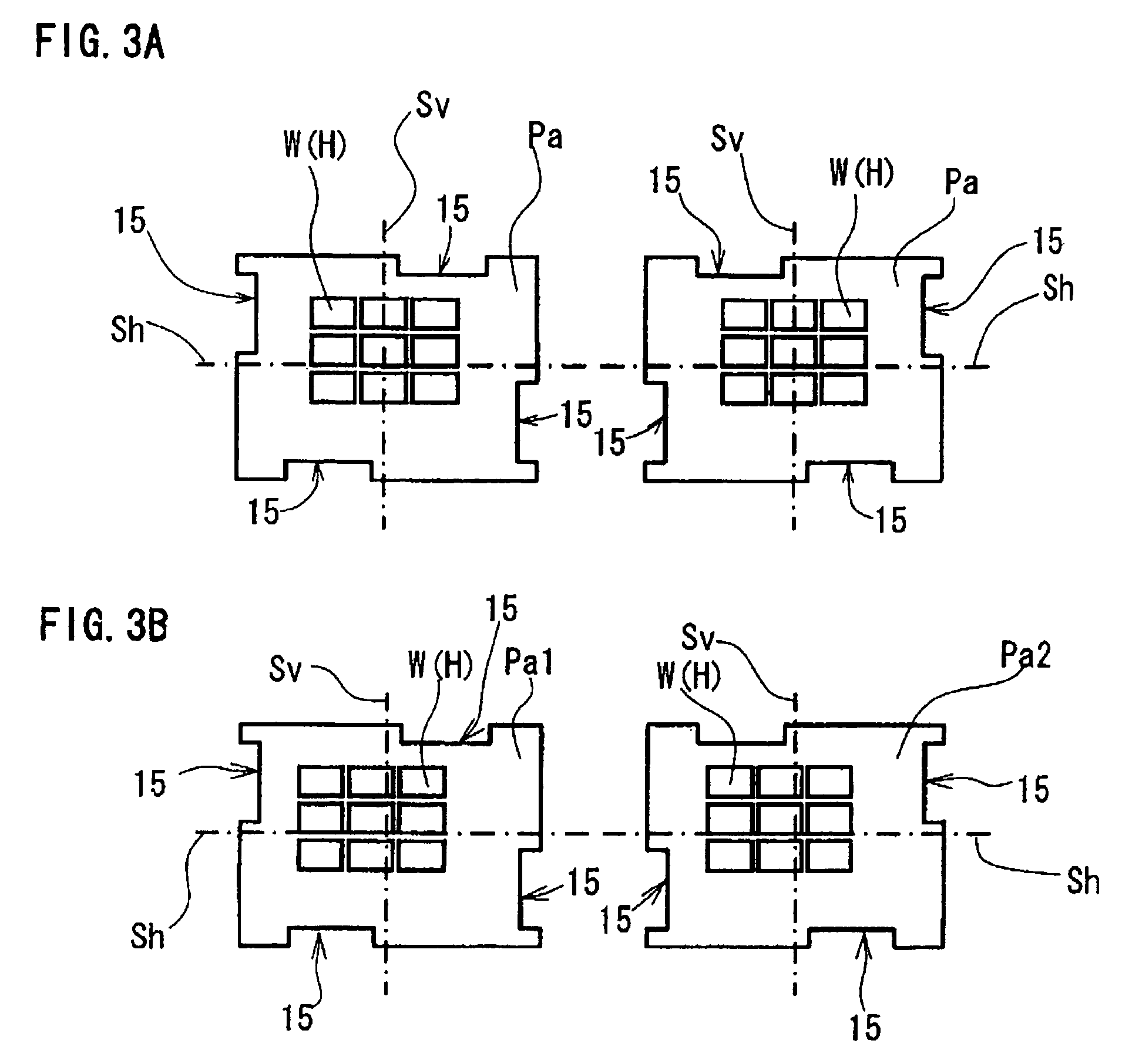 Compound-eye imaging device having a light shielding block with a stack of multiple flat unit plates