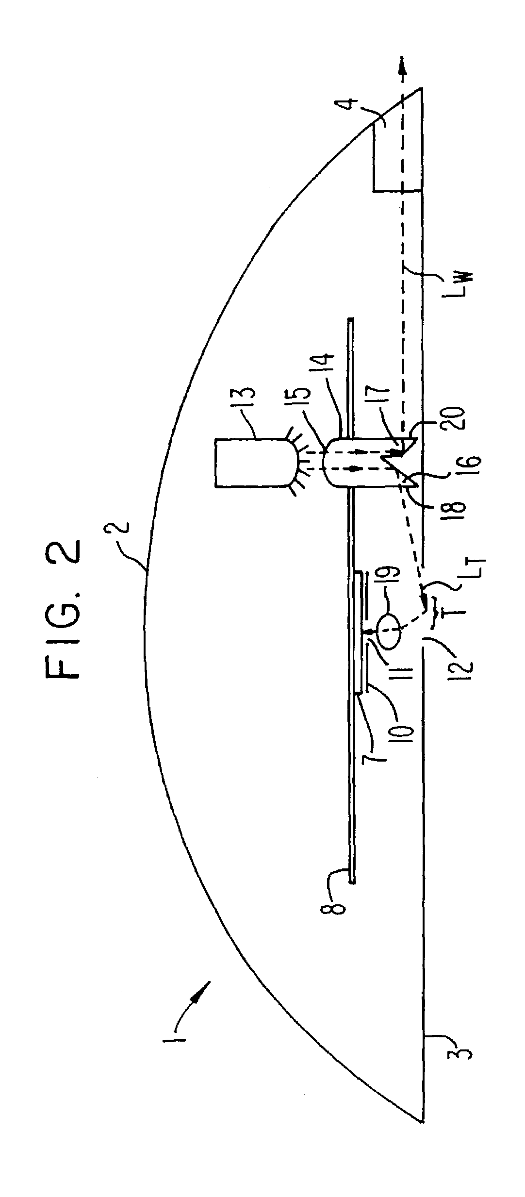 Computer input device with multi-purpose light guide