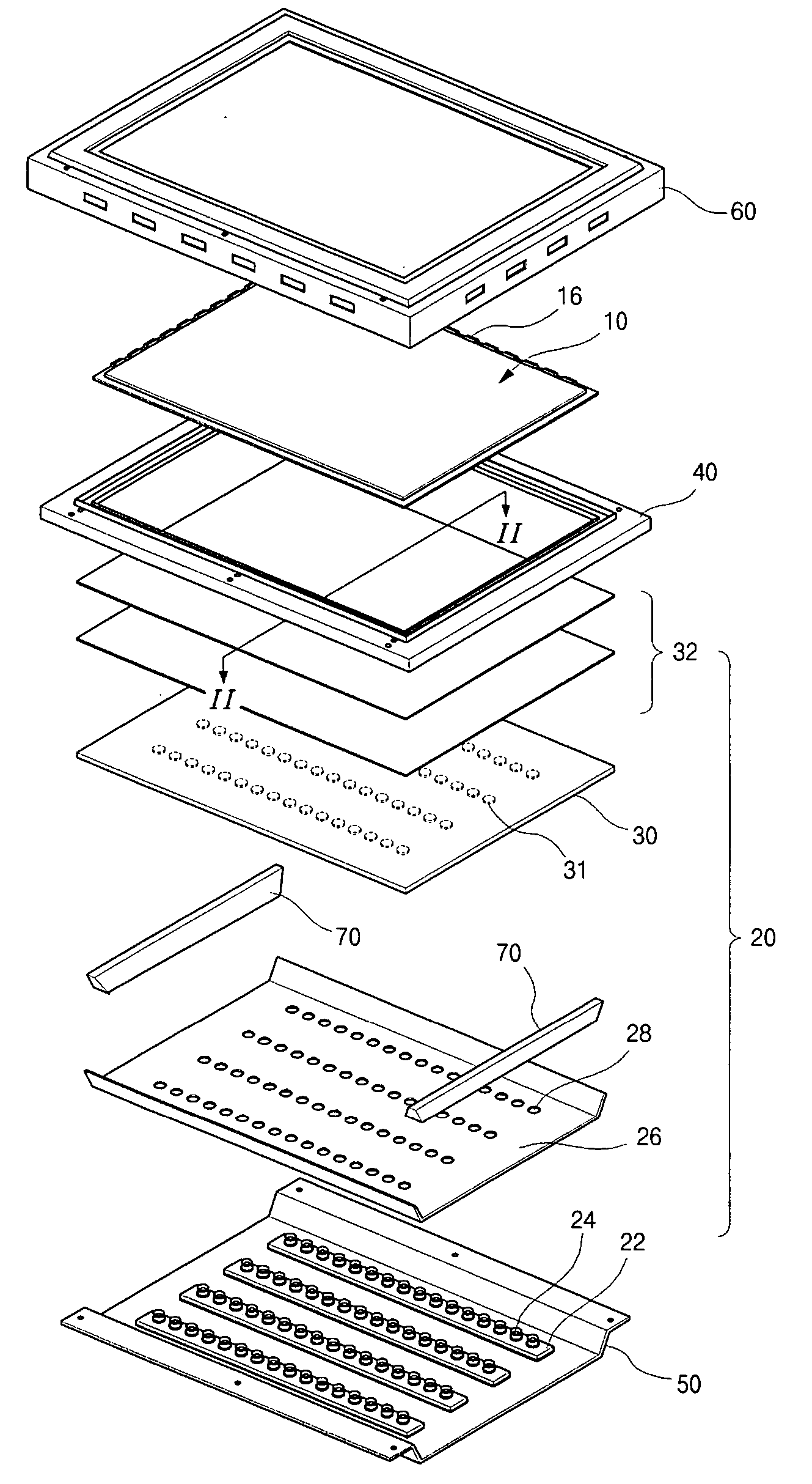 Light-emitting diode backlight assembly and liquid crystal display device using the same