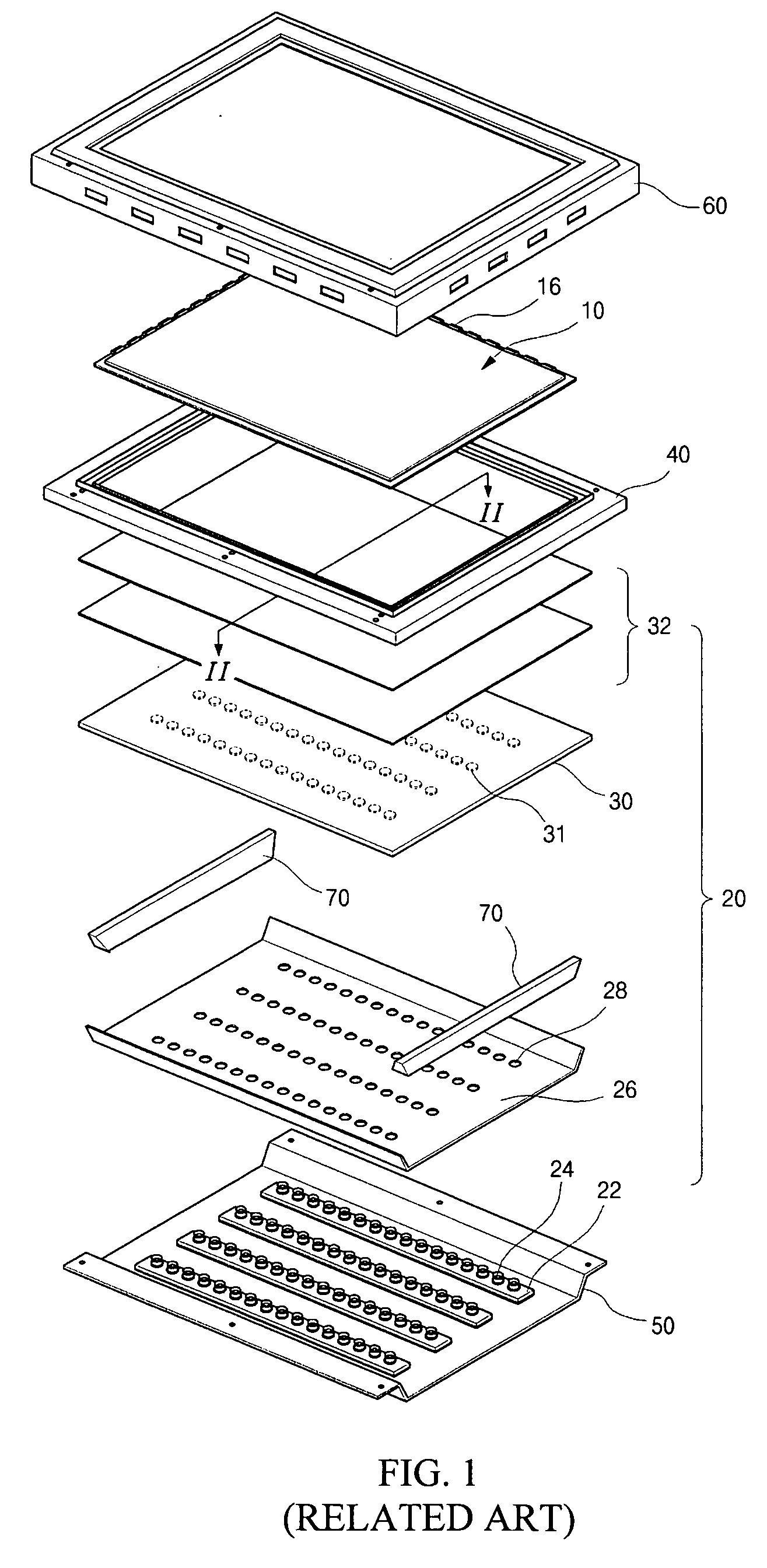 Light-emitting diode backlight assembly and liquid crystal display device using the same