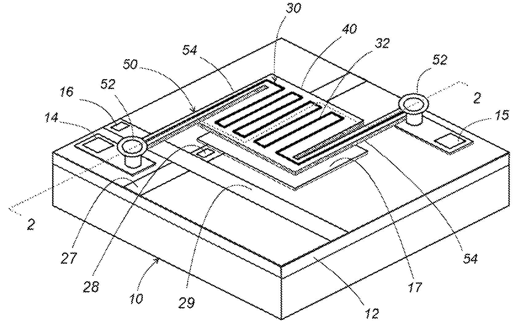Infrared sensor unit and process of fabricating the same