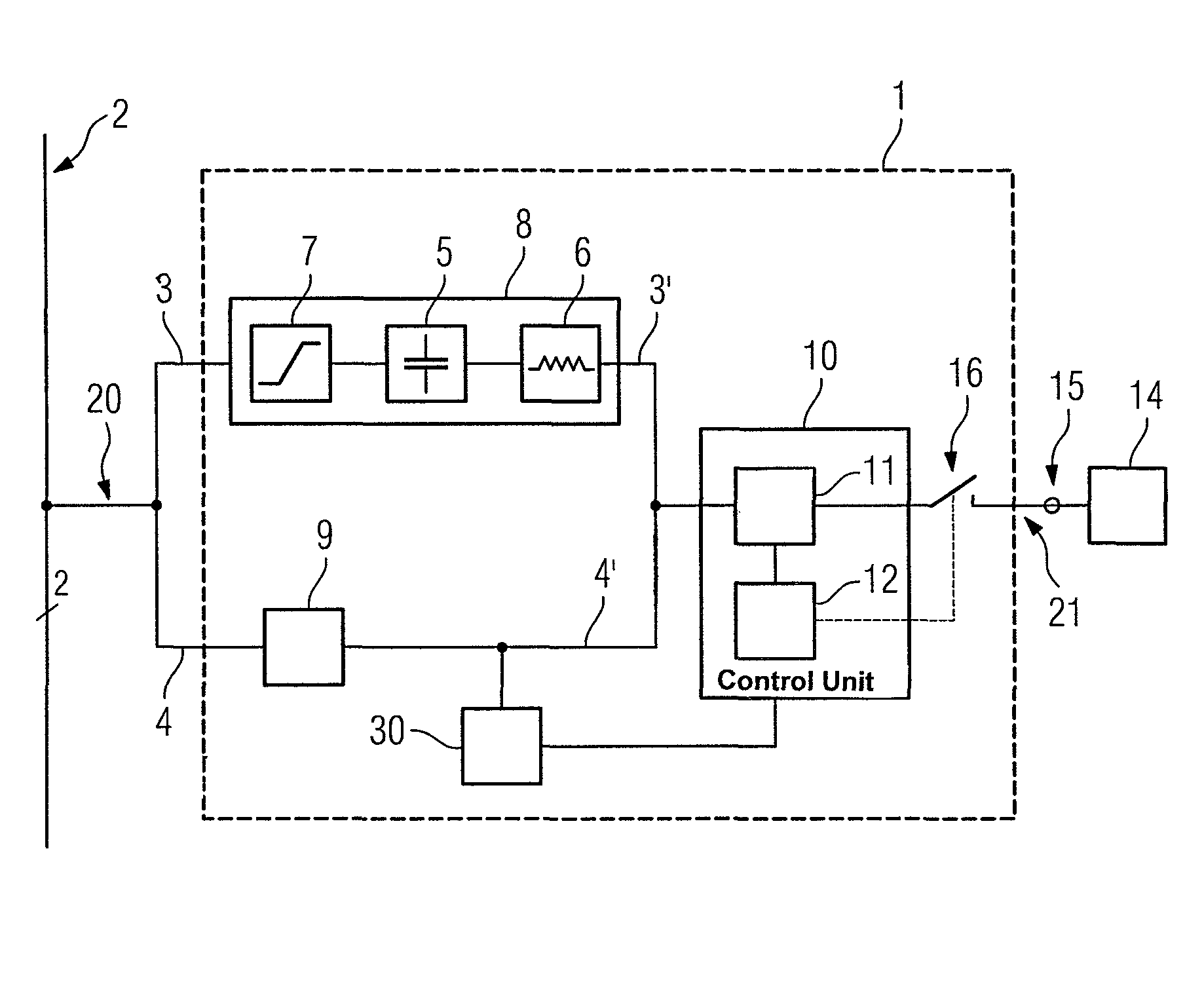 Connecting apparatus for connection of field devices