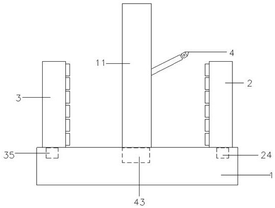 Special slicing device for storage battery