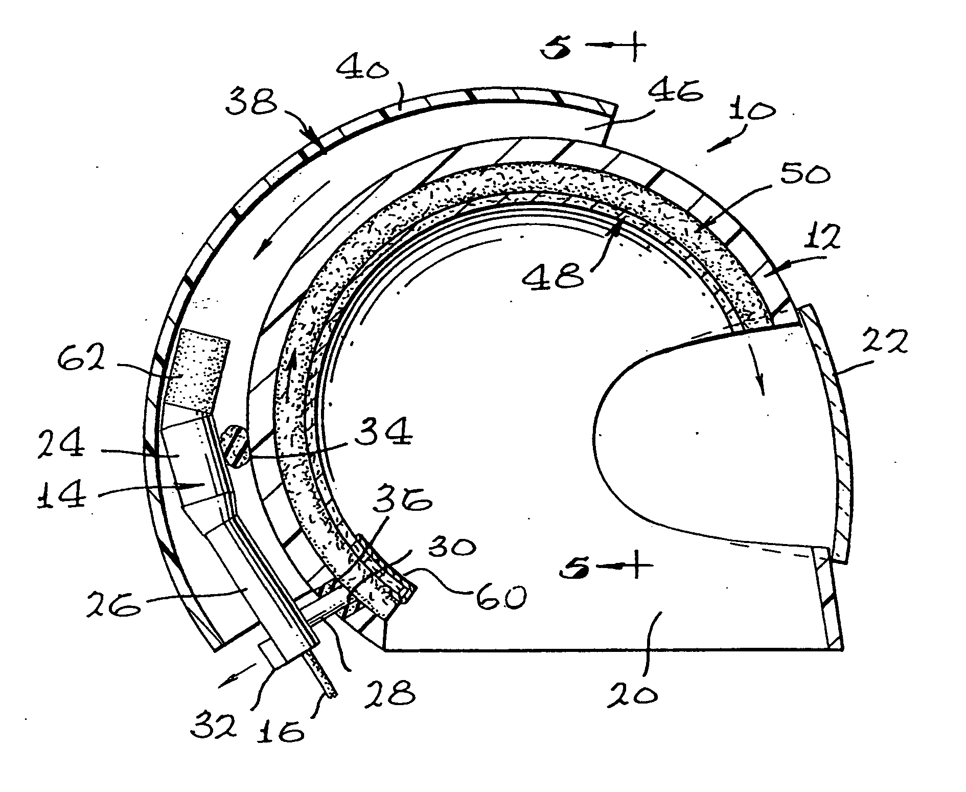 Air conditioned helmet apparatus