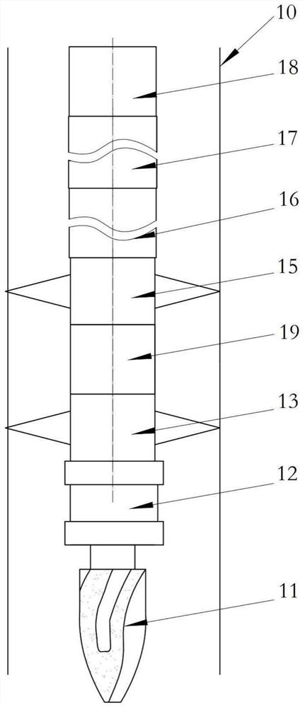 A method for drilling open holes in shale formations