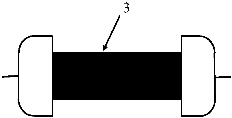 Preparation and coating method of a fuse for a wire-wound fuse resistor