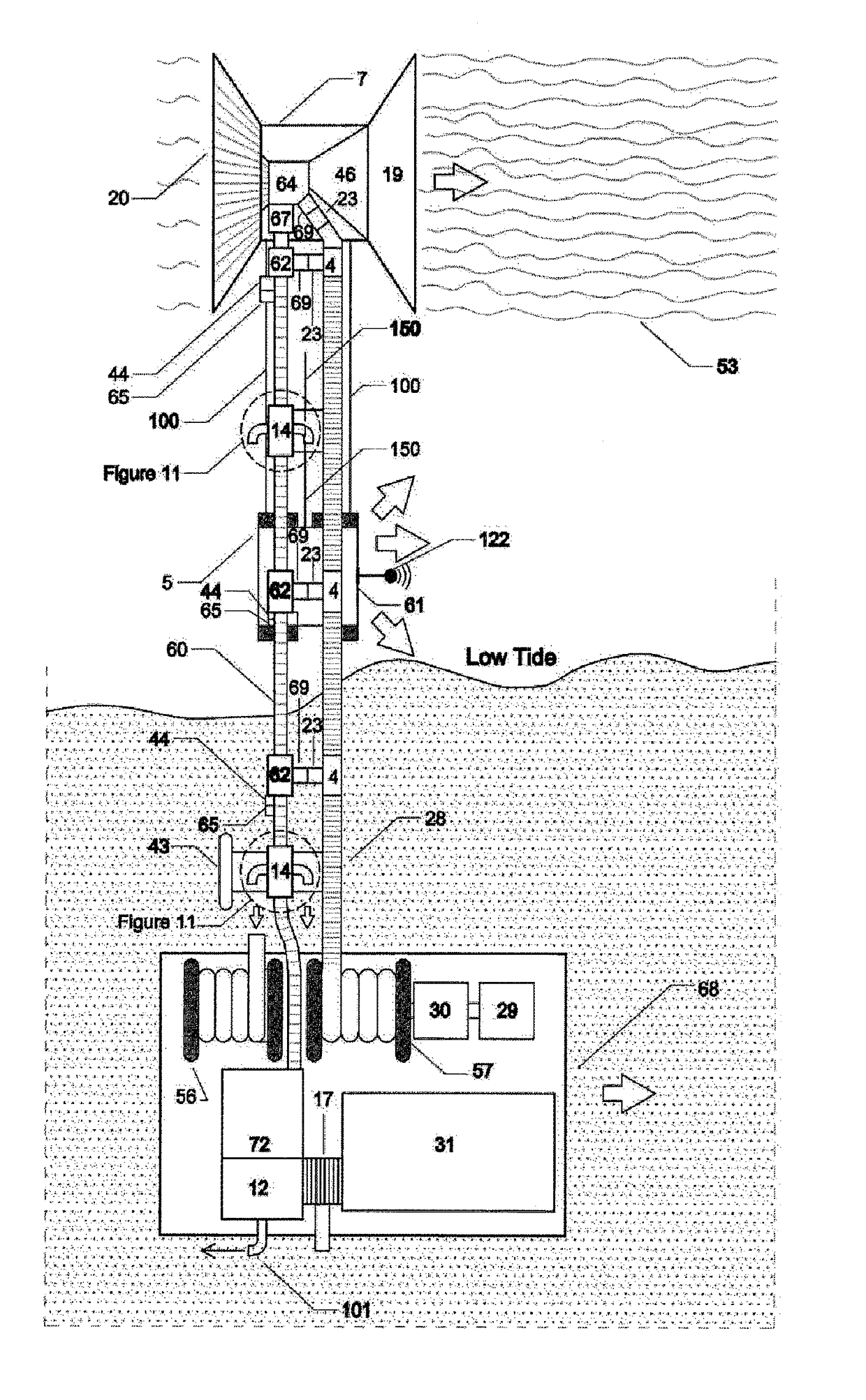 System for harvesting seaweed and generating ethanol therefrom
