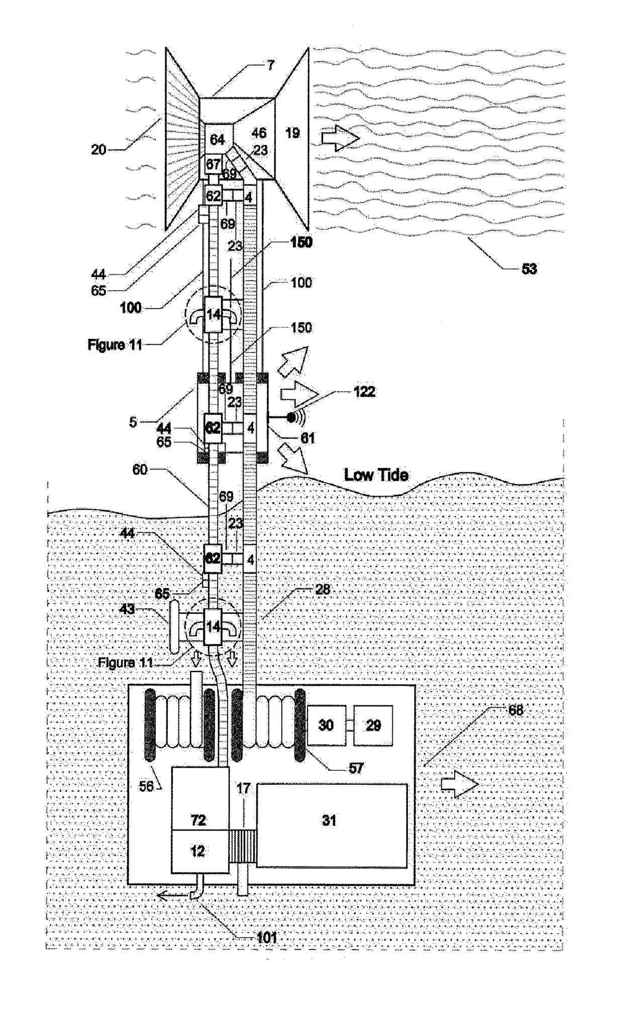 System for harvesting seaweed and generating ethanol therefrom
