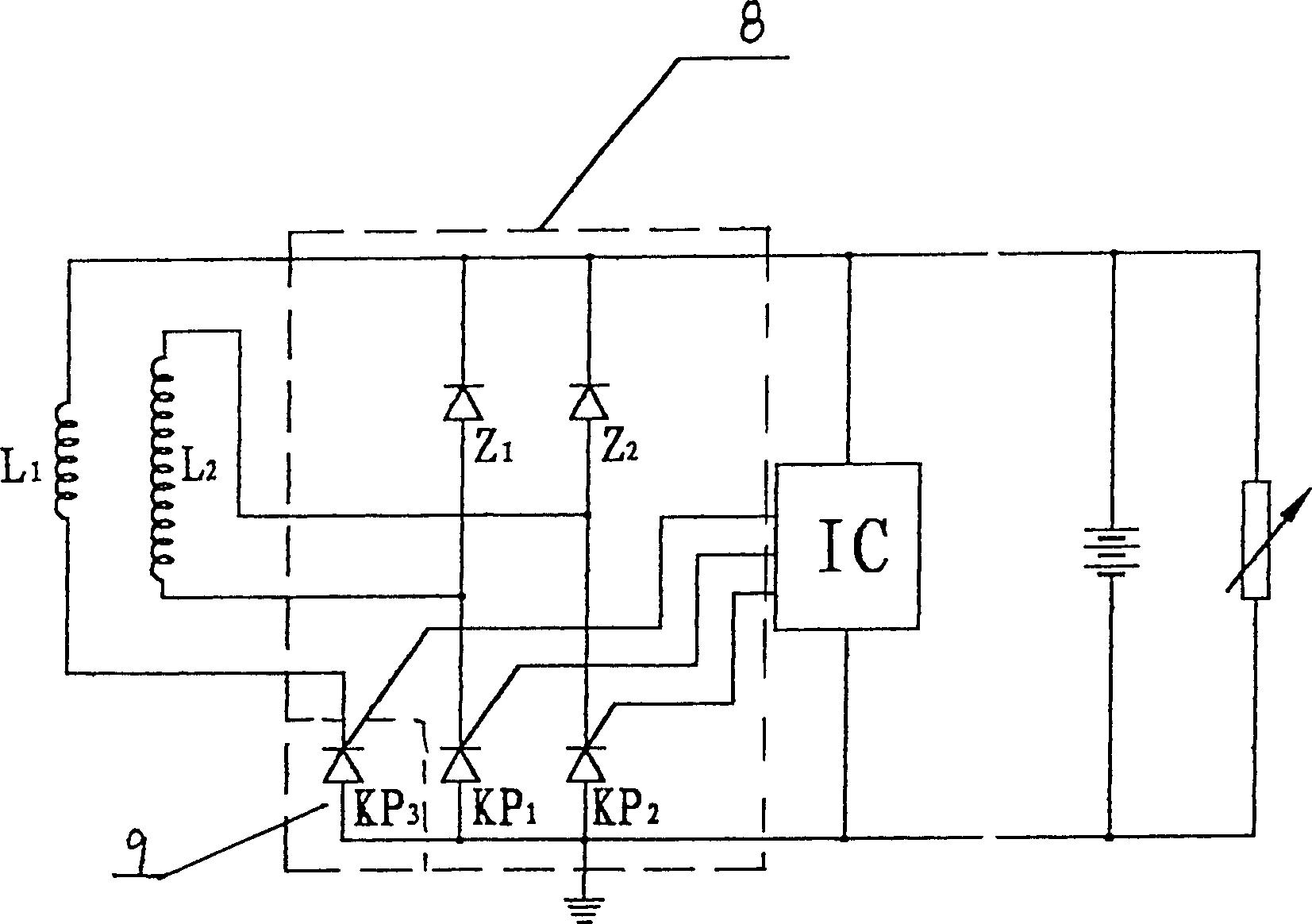 Permanent-magnet electric generator of vehicle