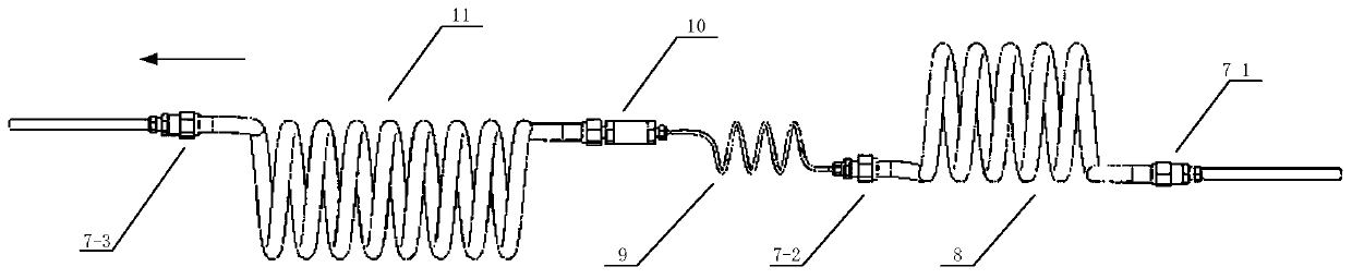 Methanol cracking device