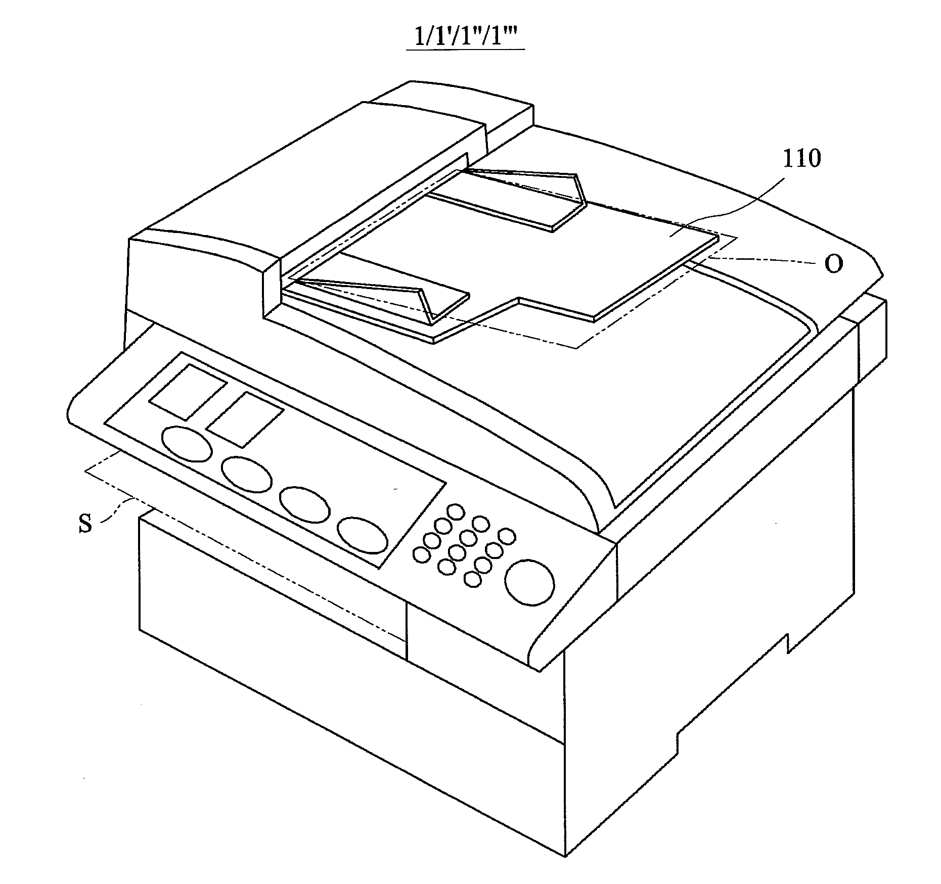 Duplex scanning apparatus with elastic pressing member disposed between two scan positions