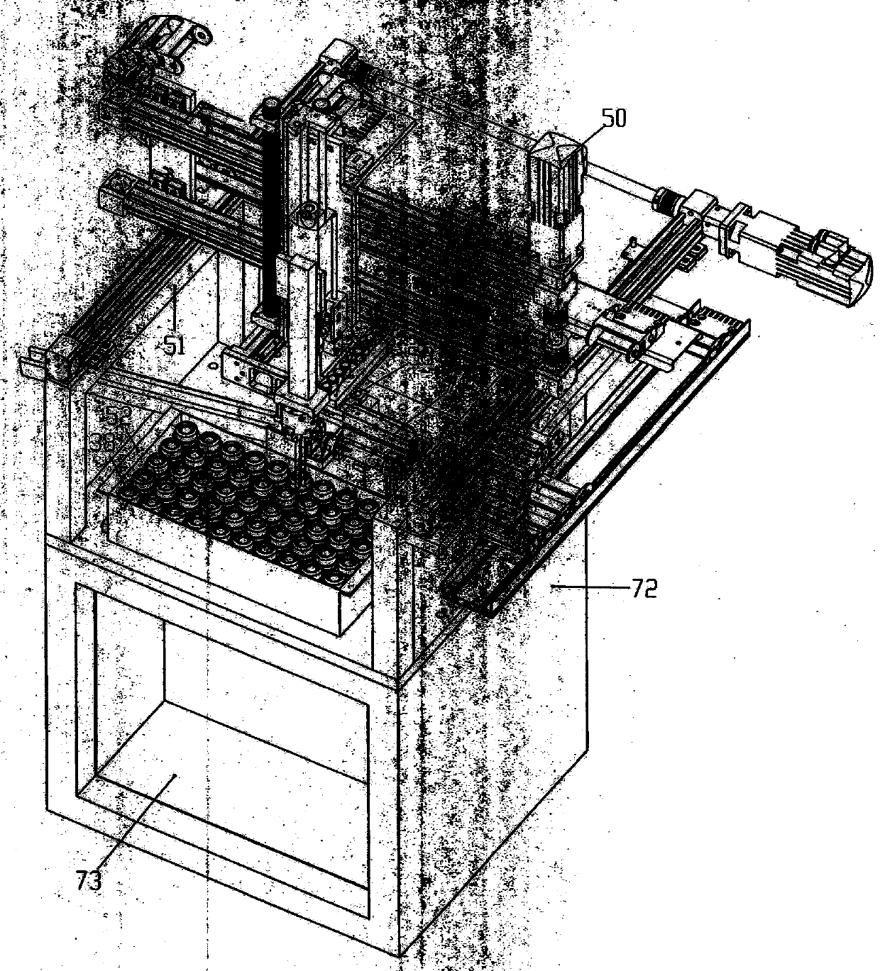 Robot-assisted automatic assembly of roller components and lubricating oil addition equipment