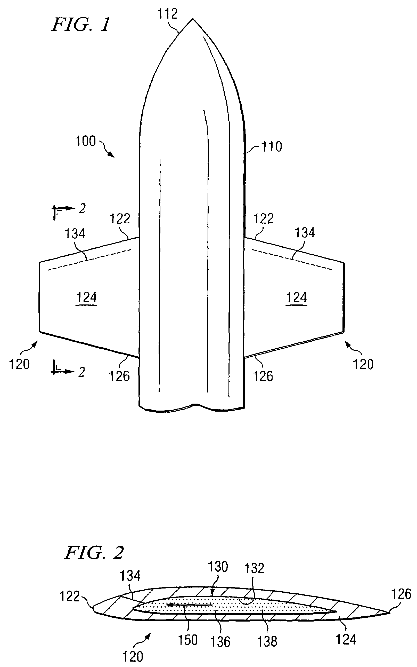 System and method for internal passive cooling of composite structures