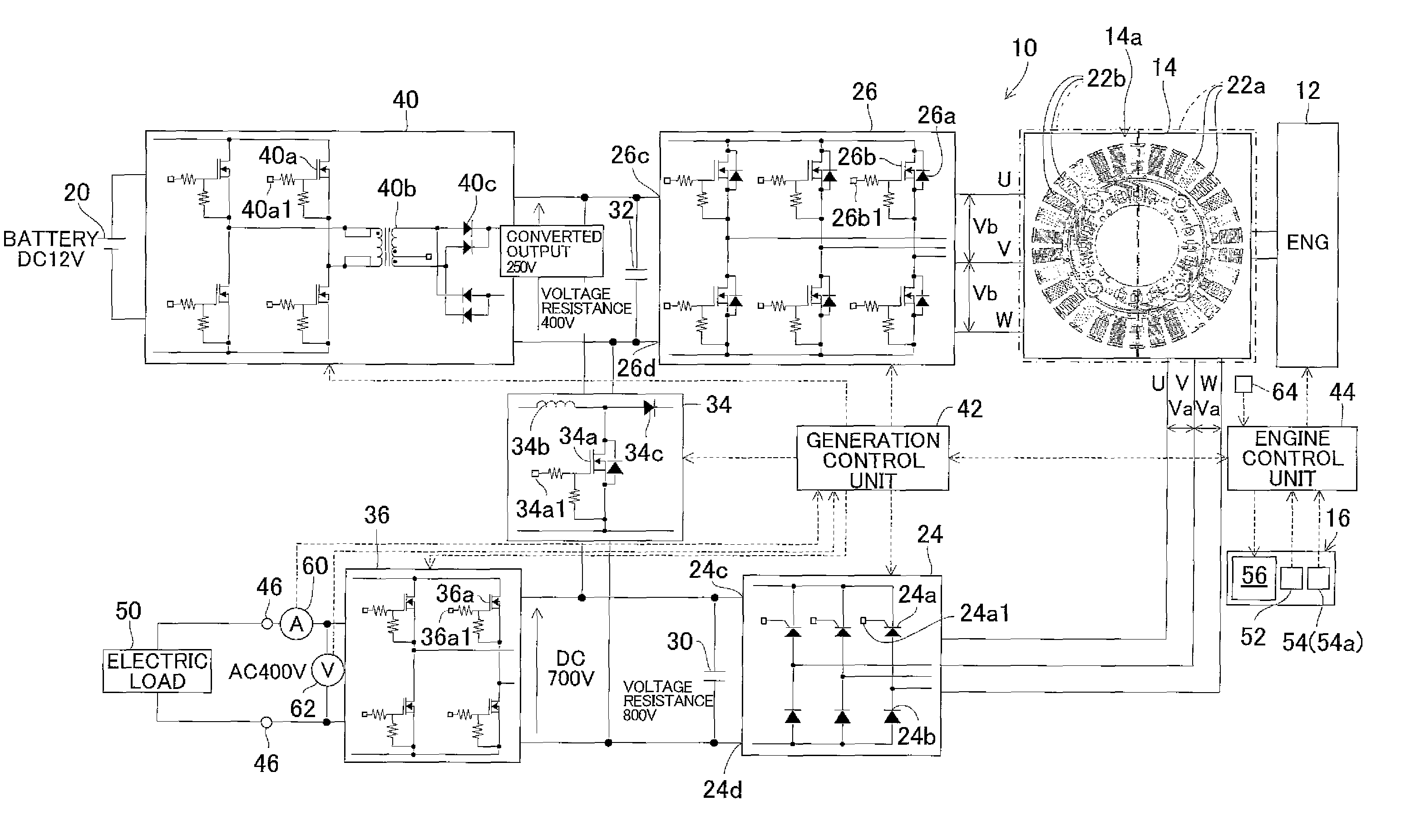 Inverter generator control apparatus