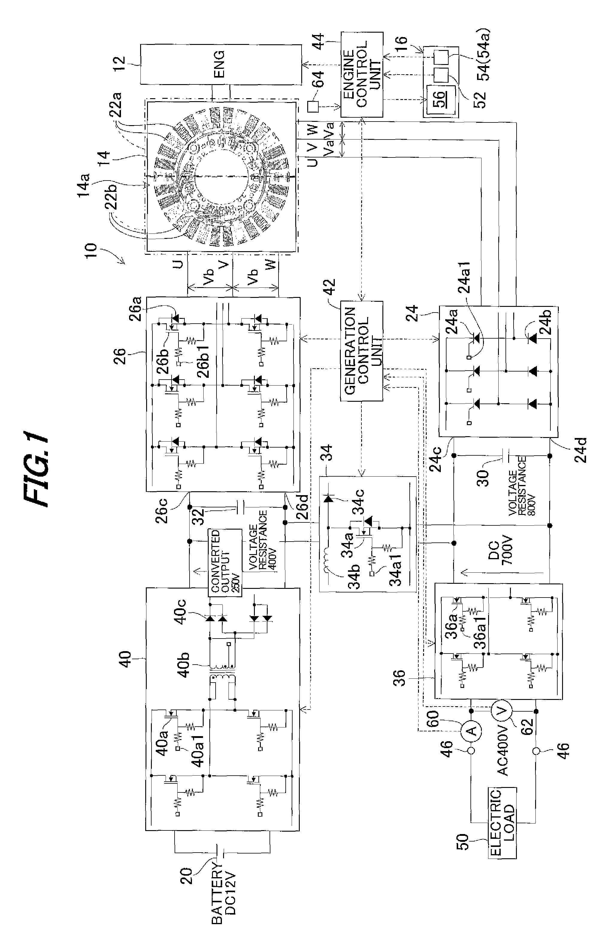 Inverter generator control apparatus