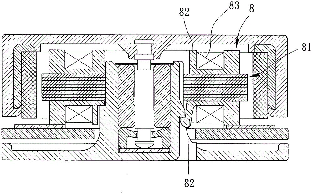 Motor and stator coil assembly and cooling fan thereof