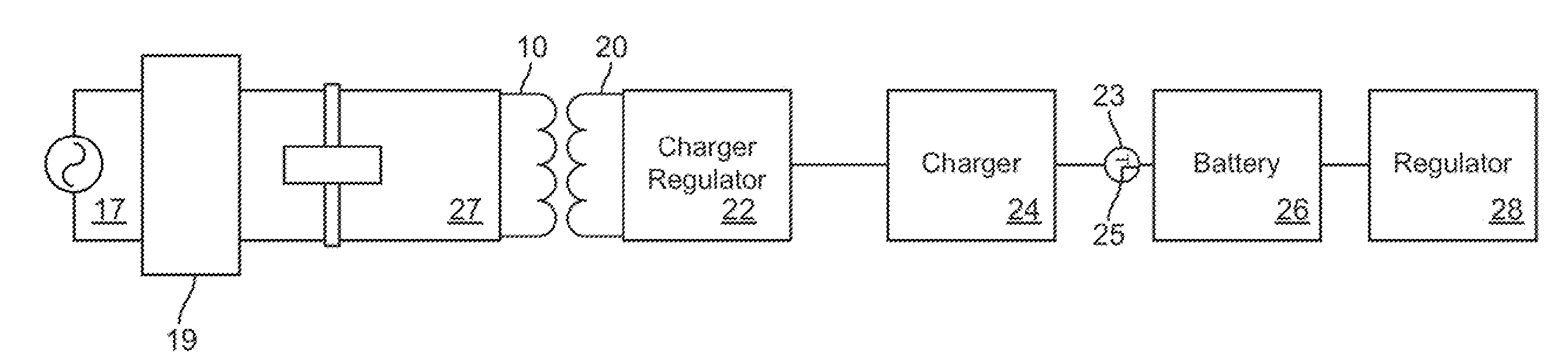 Intra-oral charging systems and methods
