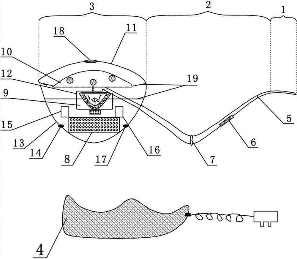 An electric heating method for making shredded tobacco with bamboo leaf raw materials