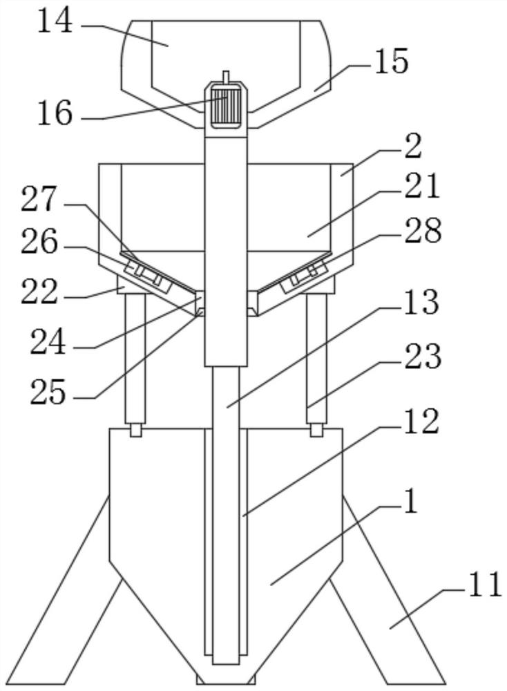 Smashing device for artificial diamond production