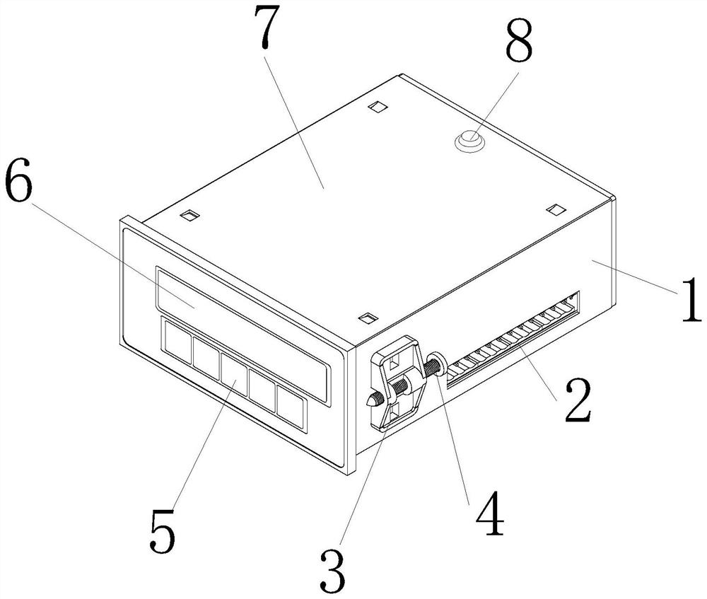 Rail transit comprehensive monitoring rear-end communication controller