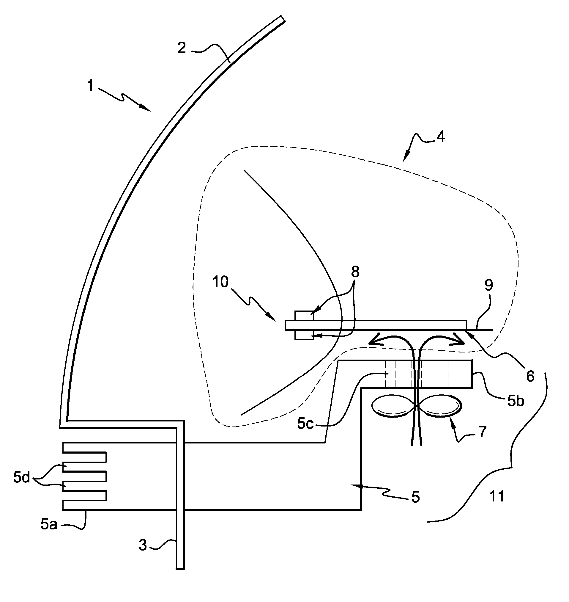 Lighting and/or signalling device with light emitting diodes for motor vehicles