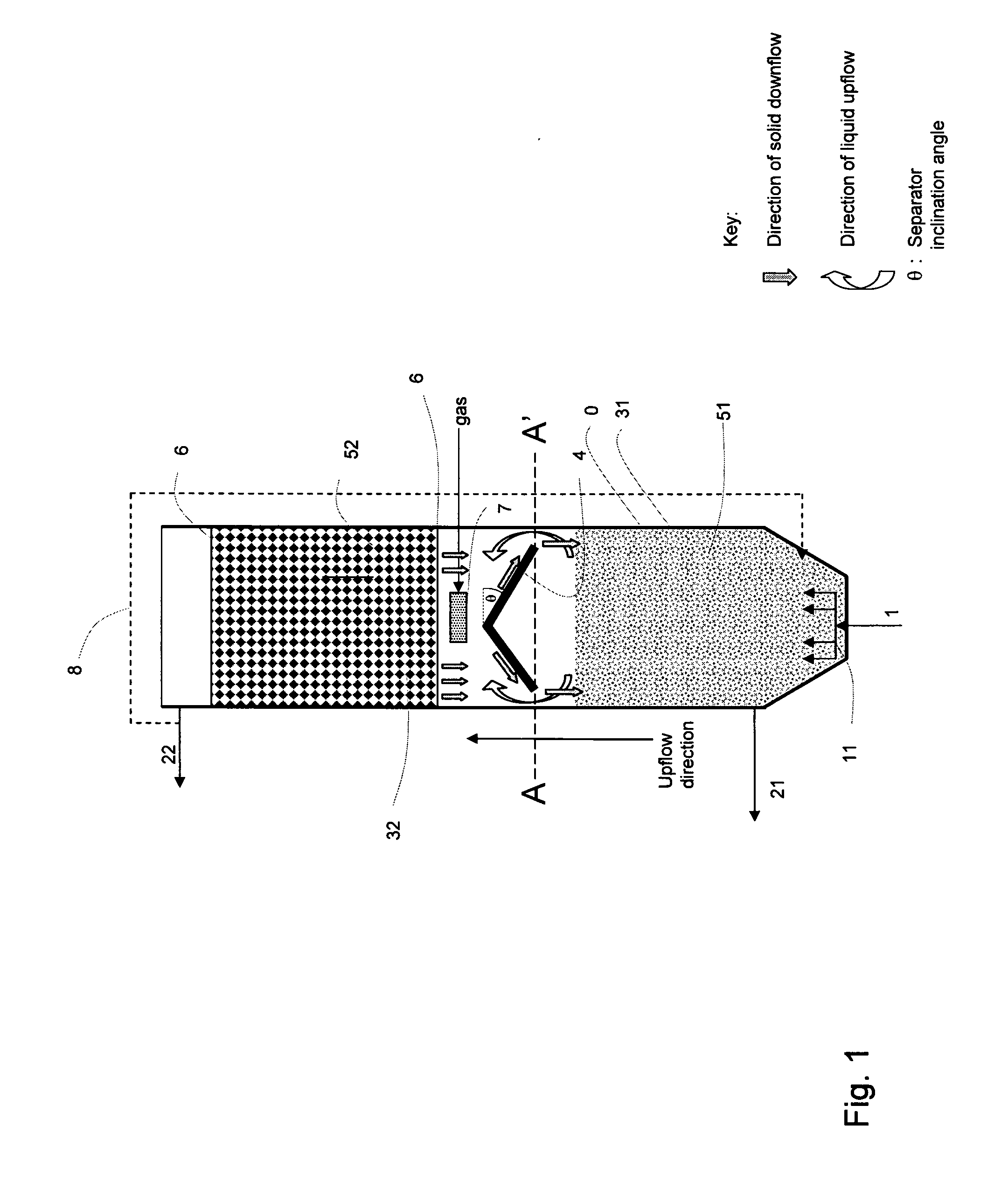 Method and device for the treatment of waste water
