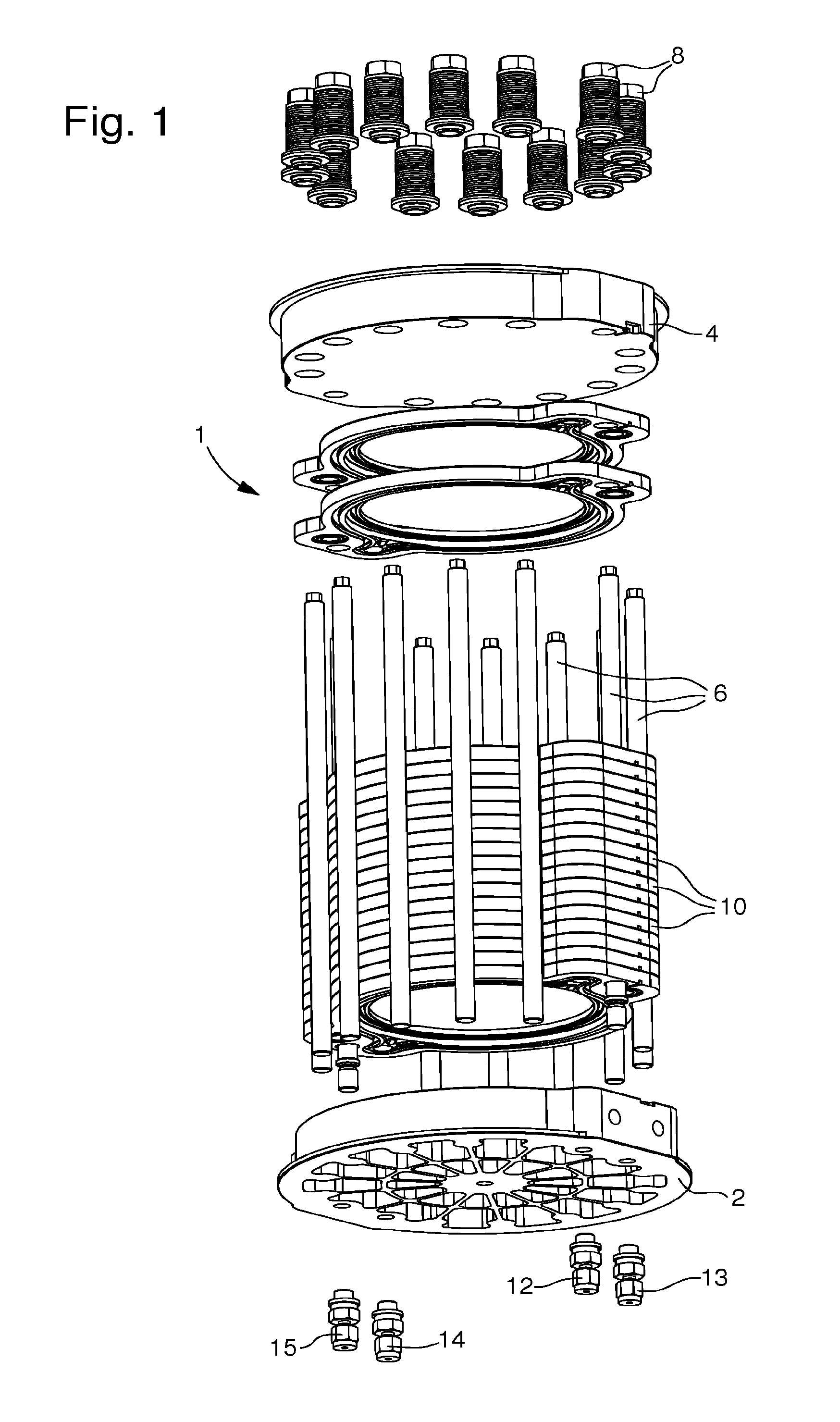 Electrochemical stack device
