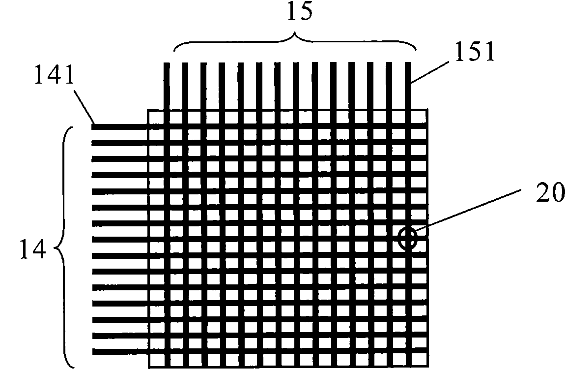 Column region correction scanning drive method for smectic liquid crystal display screen