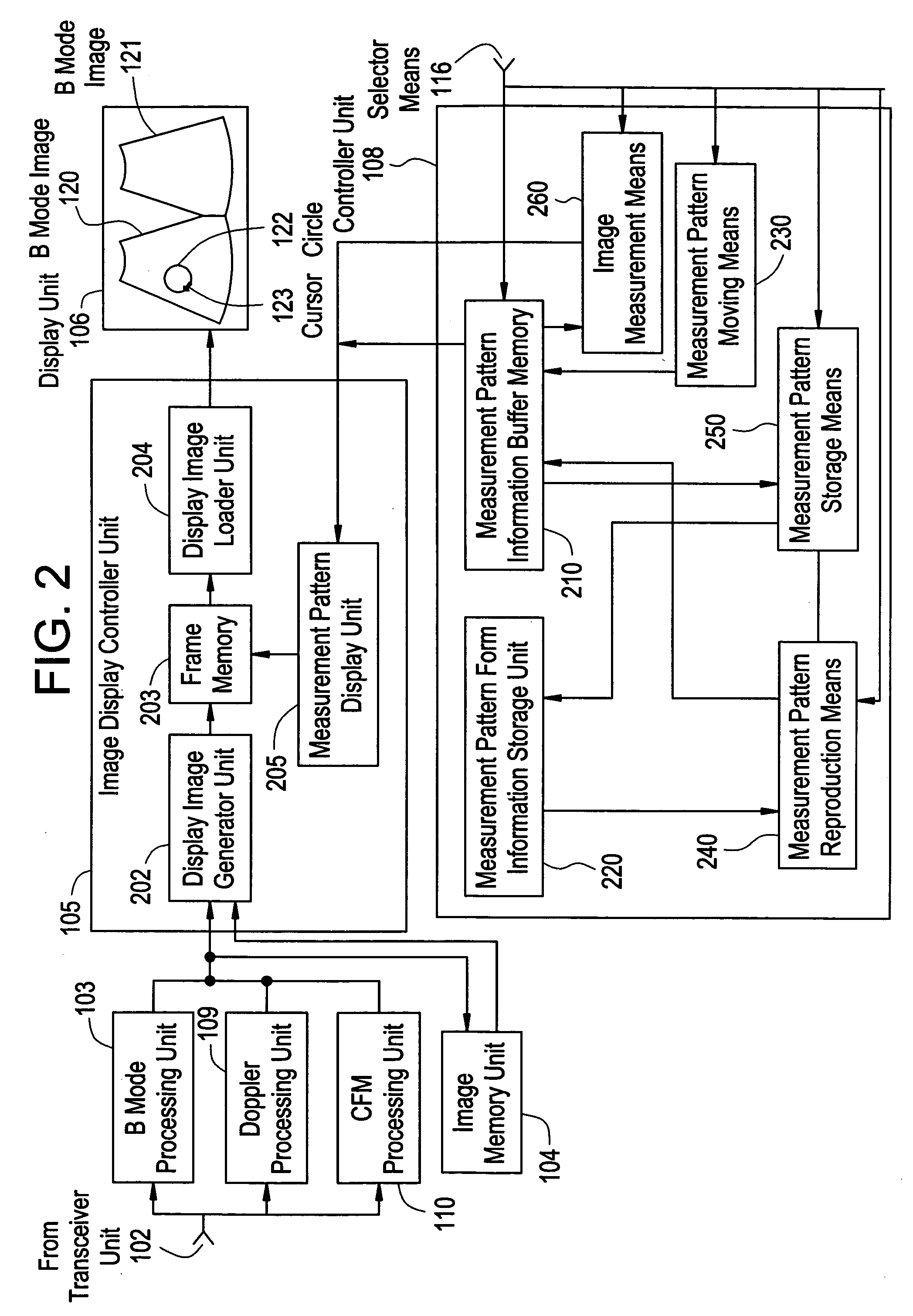 Ultrasonic imaging apparatus
