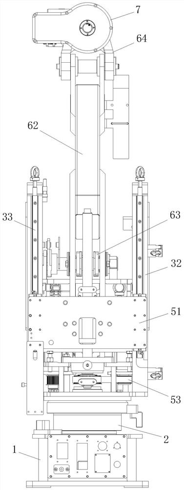 Multi-joint robot with linear transmission