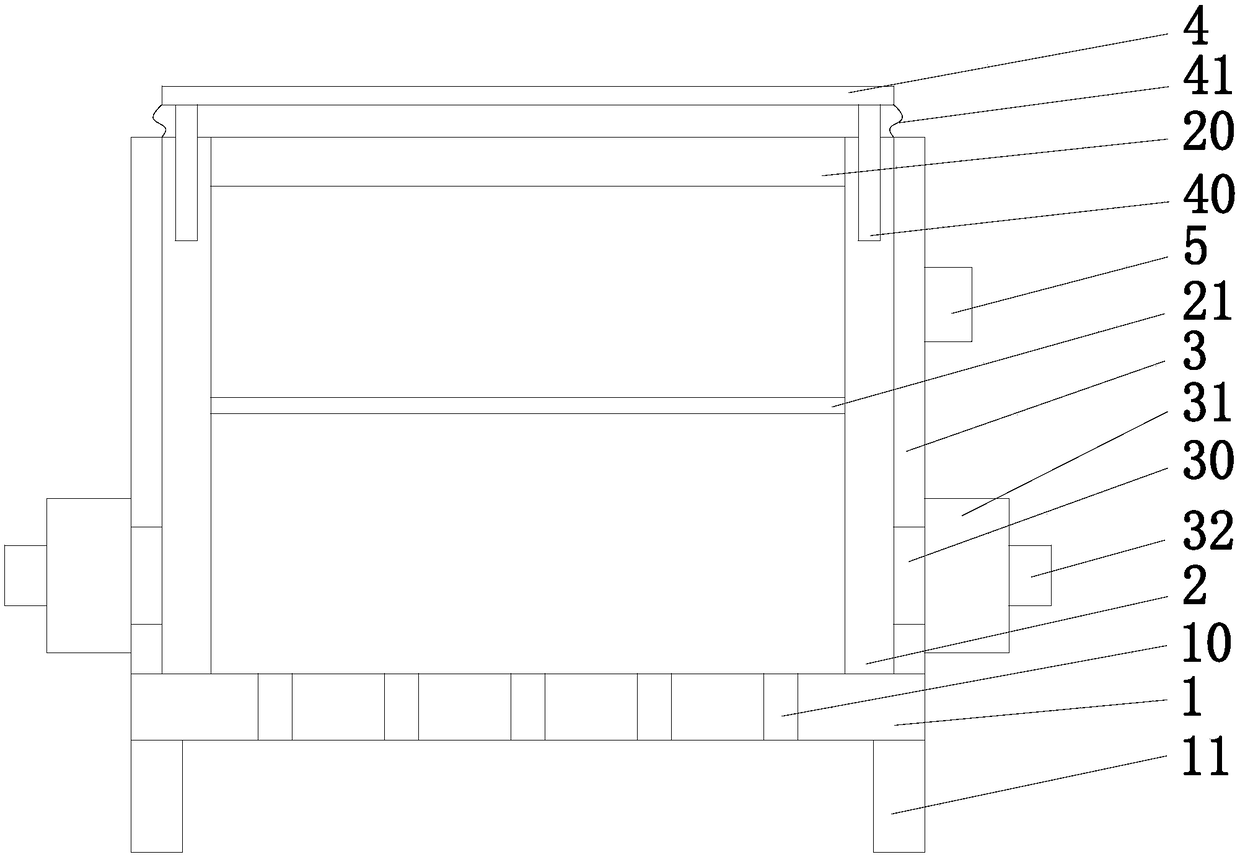 Frequency converter cabinet body with adjustable heat dispersion