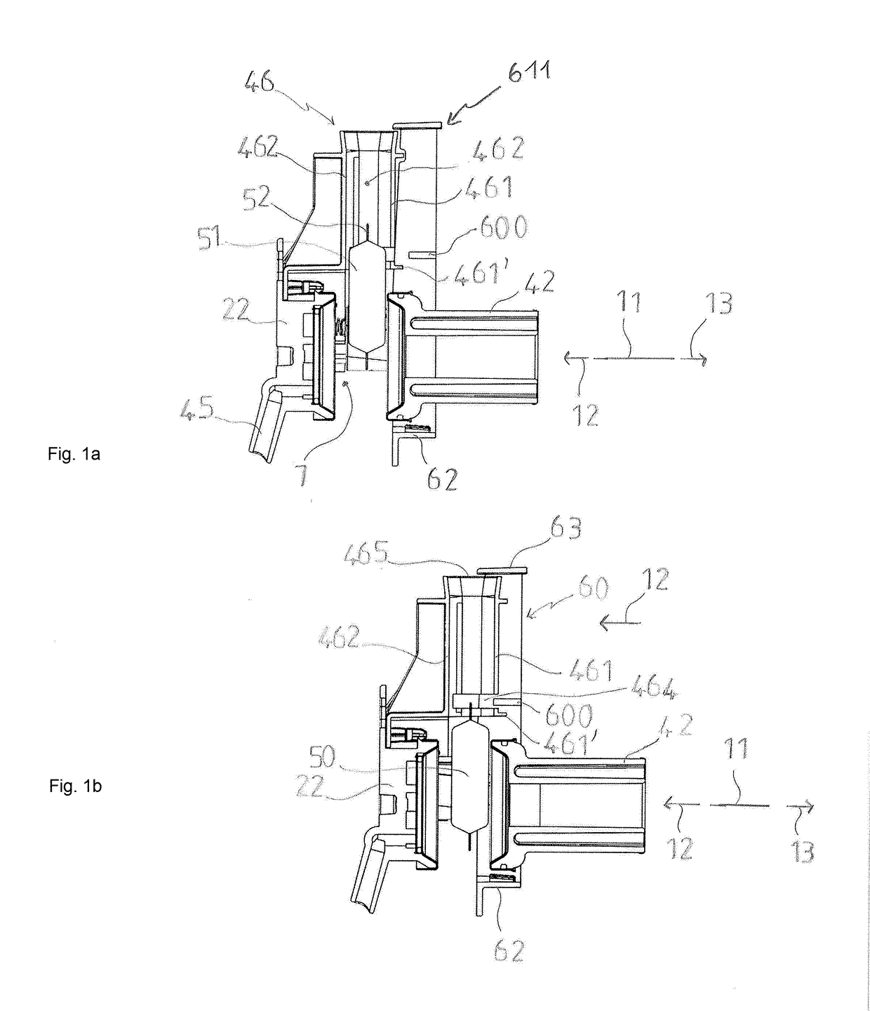 System for detecting jamming for a machine for producing drinks via infusion