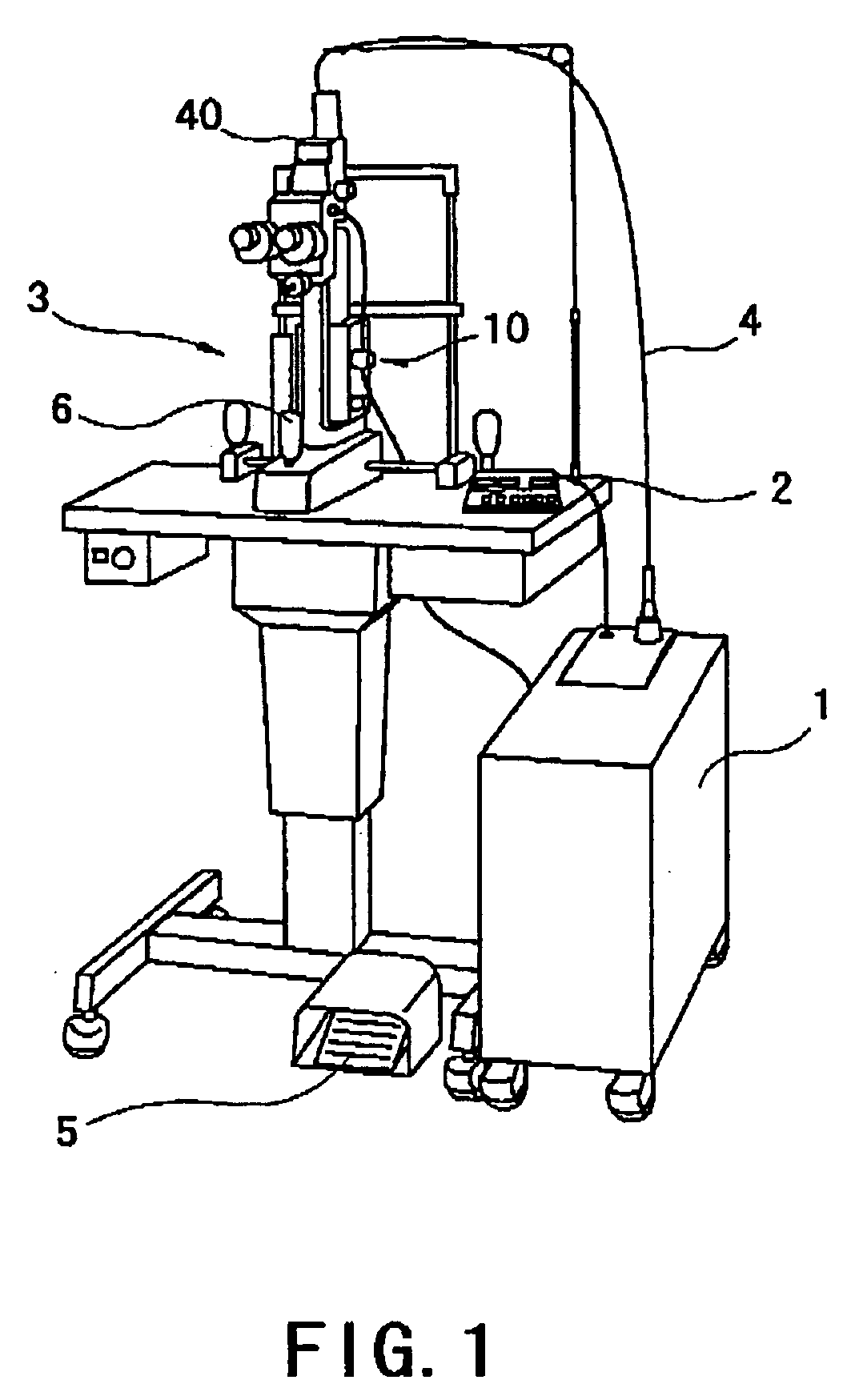 Ophthalmic laser treatment apparatus