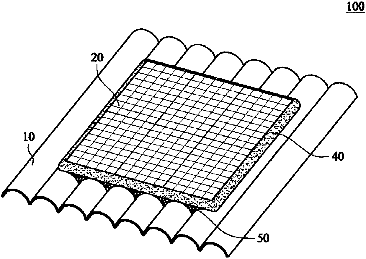 Support-free fitting type roof solar panel structure