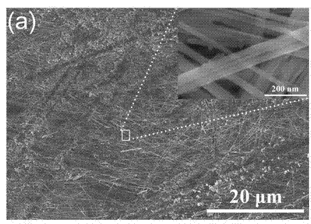 Overlong vanadium pentoxide nanowire harness with hierarchical structure and preparation method thereof