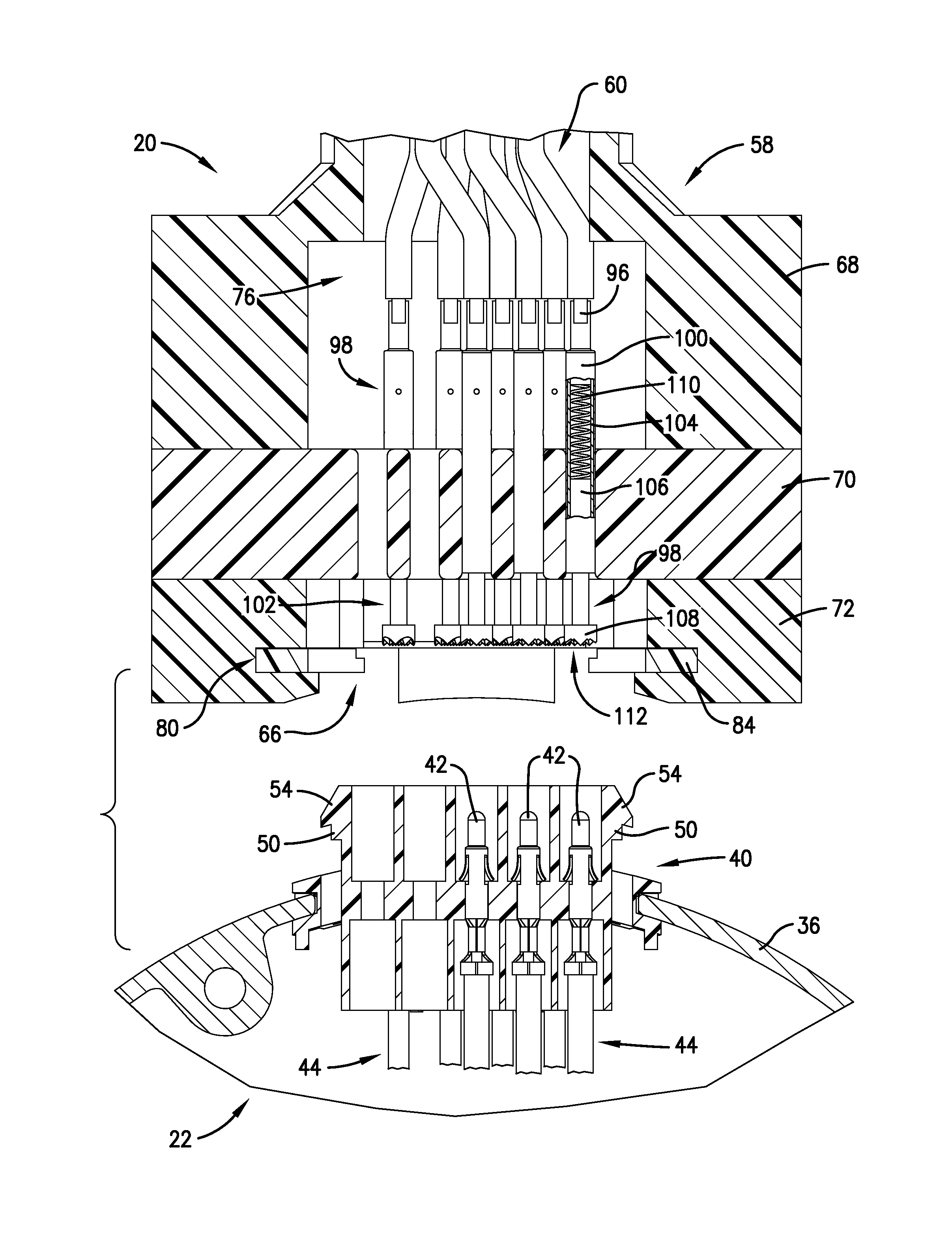 Motor programming tool with handle-mounted PCB