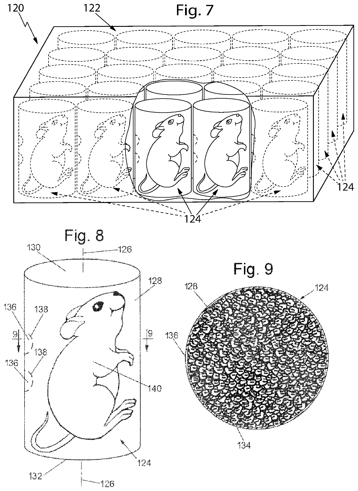 Systems for feeding cats, methods of use of the systems and packaging for the systems