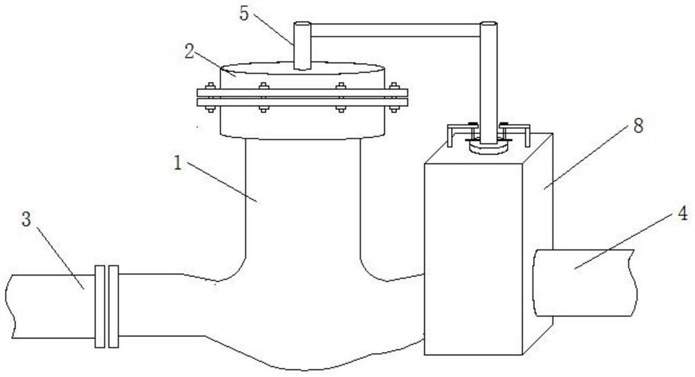 Control valve with double-sealing structure