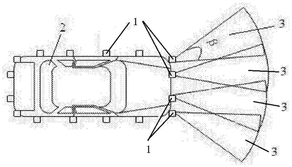 Directional horn system, vehicle and directional communication method