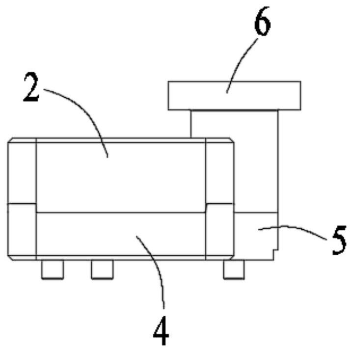 Forming device for metal parts